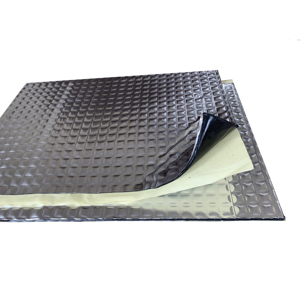 Self-adhesive Acoustic Butyl Mat ABM Professional in sheets, 4mm, 0.08m2 Butyl Soundproofing Mats ABM Professional abm butyl matt ABM Insulation