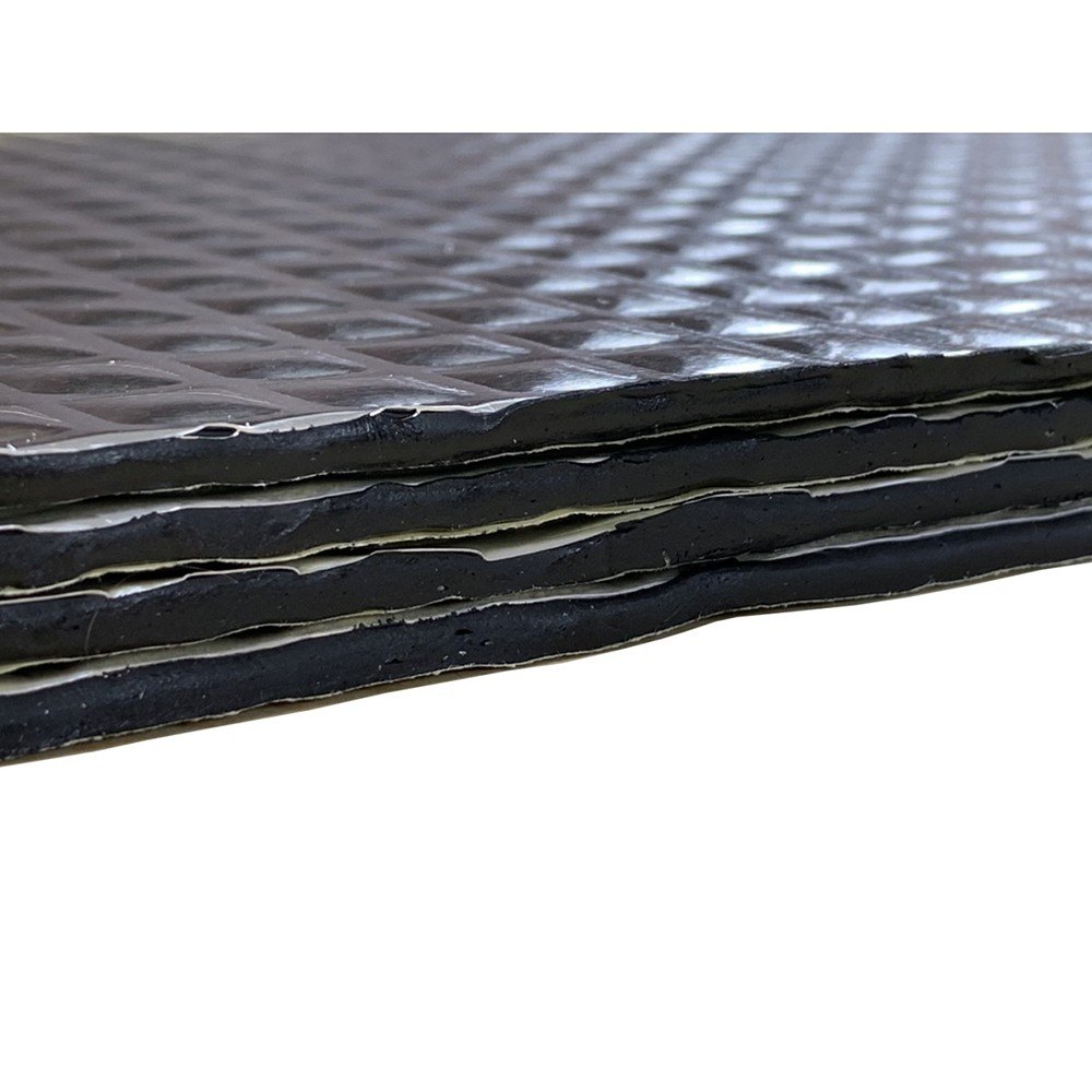 Self-adhesive Acoustic Butyl Mat ABM Professional in sheets, 4mm, 0.08m2 Butyl Soundproofing Mats ABM Professional abm butyl matt ABM Insulation