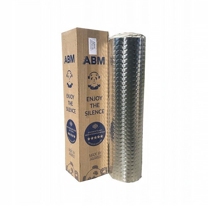 Premium Self-adhesive Butyl Soundproofing Mat ABM Xtreme in rolls, 1.5mm, 1m2 mata wygłuszająca,mata butylowa,mata wyciszająca,izolacja akustyczna mata-wygluszajaca-butylowa-samoprzylepna-abm-w-arkuszach-abm-4