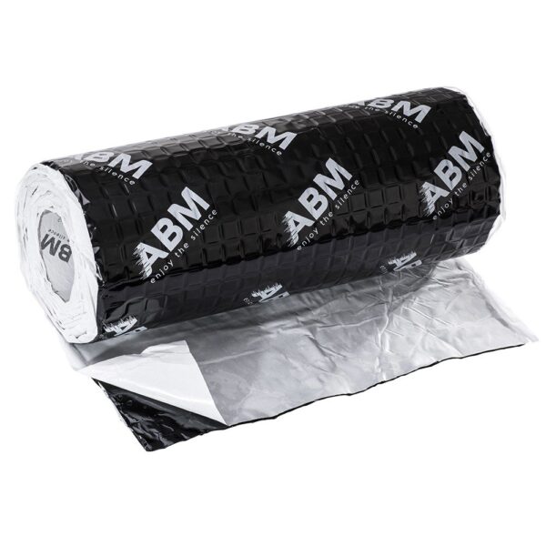 Self-adhesive Butyl Soundproofing Mat ABM Xtreme Premium in rolls, 2.5mm, 1m2 mata wygłuszająca,mata butylowa,mata wyciszająca,izolacja akustyczna Butyl Soundproofing Mats ABM Xtreme abm butyl matt opinions