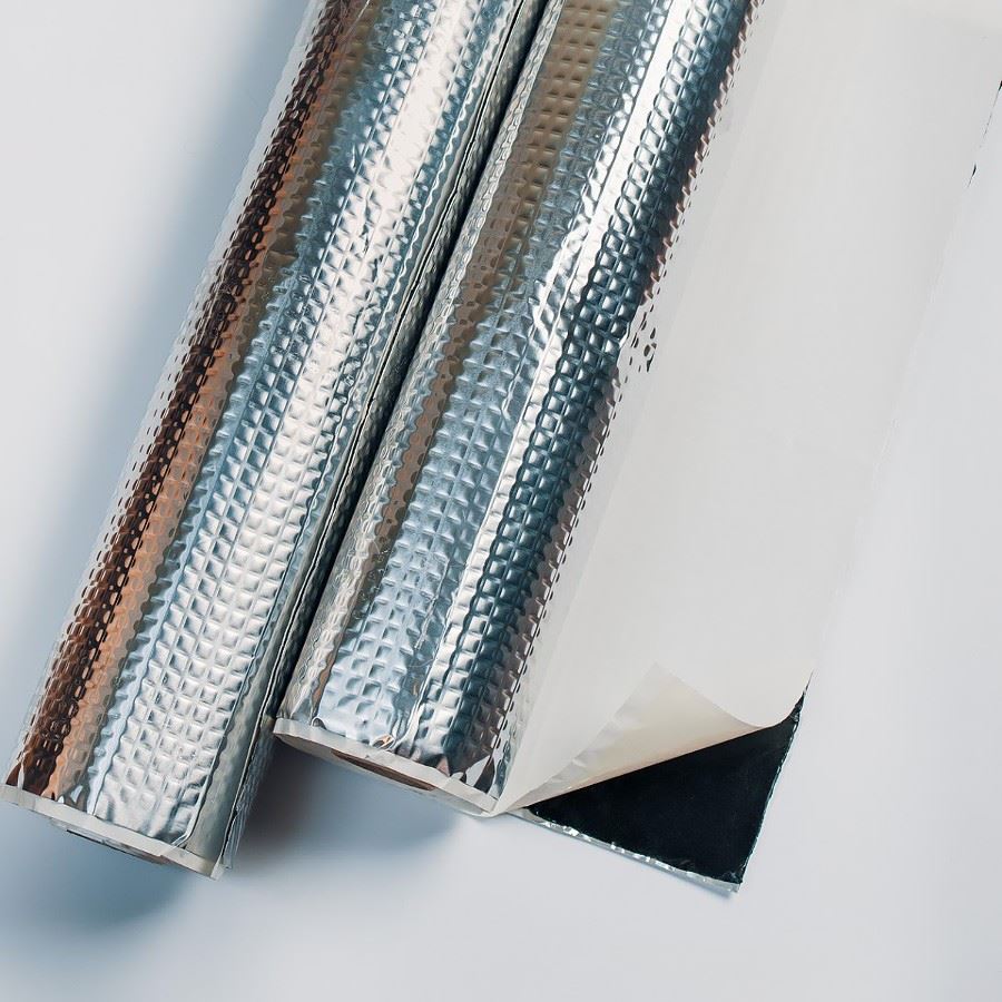 Self-adhesive Butyl Soundproofing Mat ABM Professional in rolls 1.5mm, 2m2 Butyl Soundproofing Mats ABM Professional abm premium butyl matt ABM Insulation