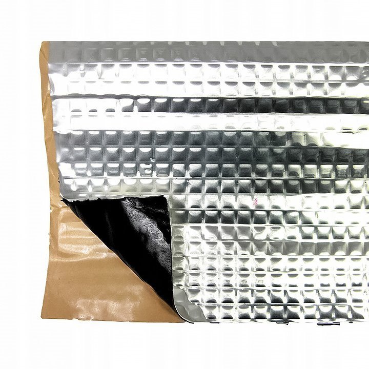 Self-adhesive Acoustic Butyl Mat ABM Professional in sheets, 4mm, 0.08m2 Butyl Soundproofing Mats ABM Professional abm butyl matt ABM Insulation