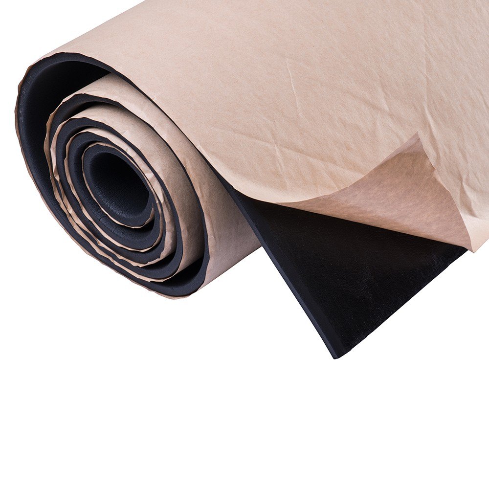 Self-adhesive Butyl Soundproofing Mat ABM Xtreme Premium in sheets, 1.5mm, 0.05m2 Butyl Soundproofing Mats ABM Xtreme acoustic insulation ABM Insulation