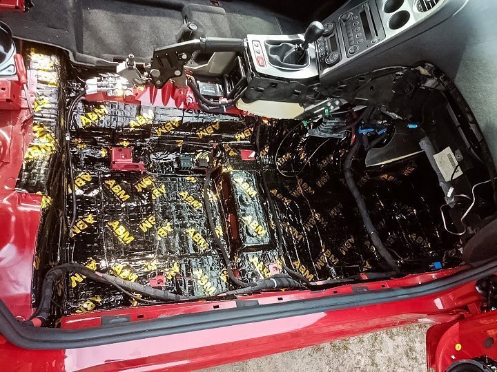 Premium Self-adhesive Butyl Soundproofing Mat ABM Xtreme in rolls, 1.5mm, 1m2 mata wygłuszająca,mata butylowa,mata wyciszająca,izolacja akustyczna mata--abm-1