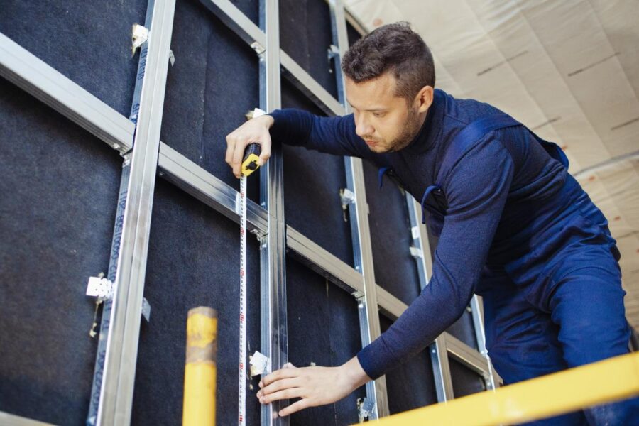 Soundproofing foam with aluminum foil ABM - 19mm, 0,5m2 pianka kauczukowa,pianka wyciszająca,pianka wygłuszająca,pianka kauczukowa izolacyjna montaz-maty-kauczukowej-abm