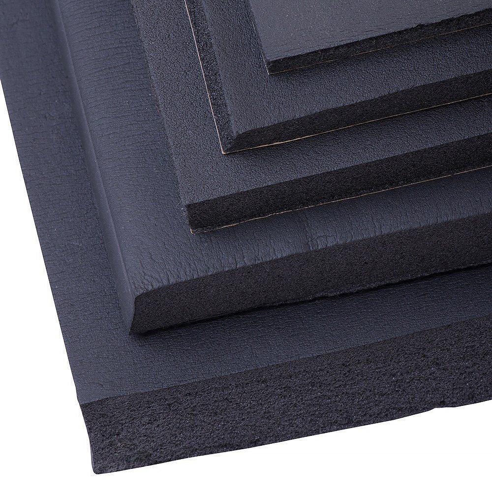 ABM Self Adhesive Rubber Foam. Acoustic Insulation, 25mm, 0.5m2 Insulation Rubber Foams abm rubber foam ABM Insulation
