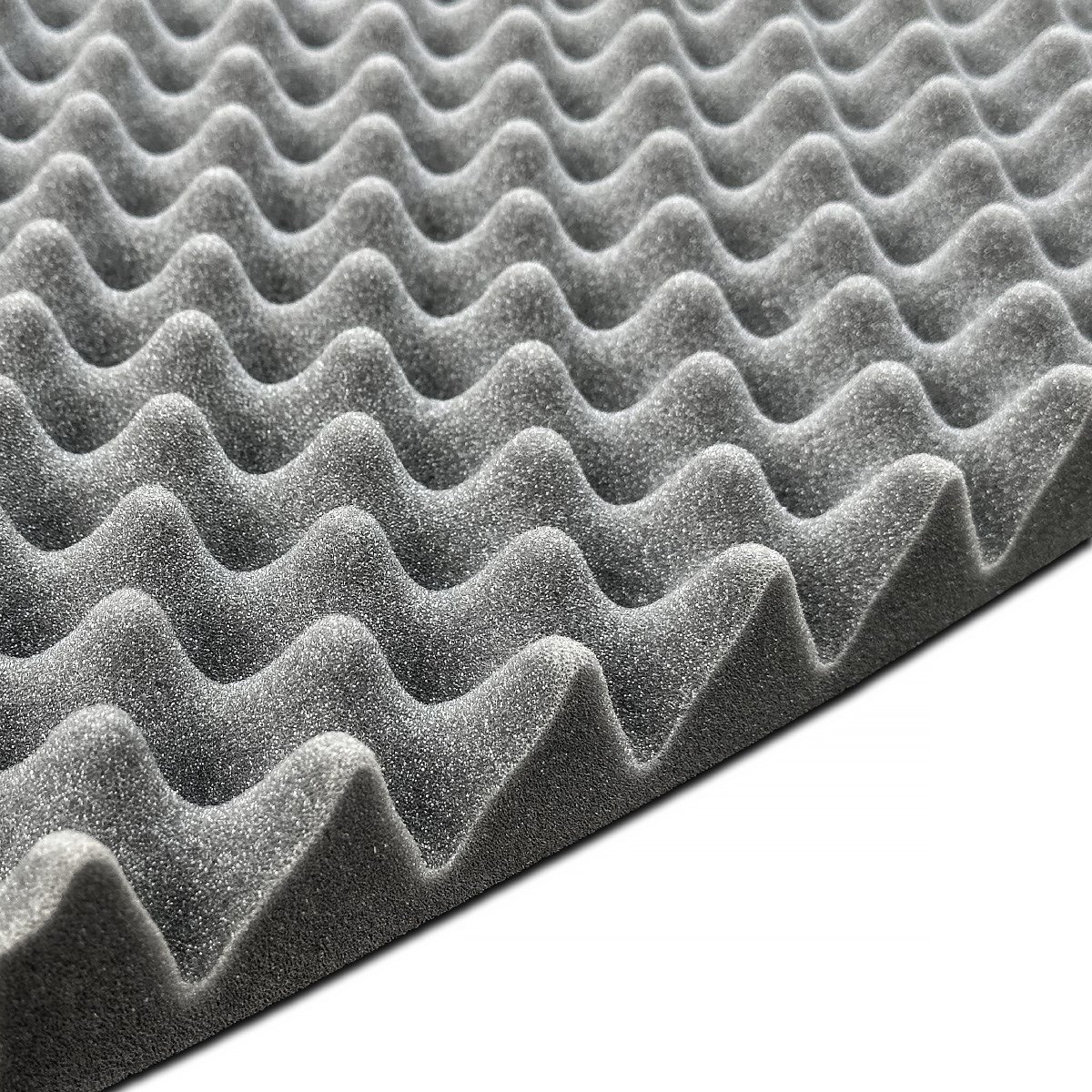 Sound Absorbing Acoustic Foam ABM WAVE Self-adhesive, 20mm, 1m2 ABM Insulation Sound Absorbing Acoustic Foam ABM WAVE Self-adhesive, 20mm, 1m2 Acoustic Absorbing Soundproofing Foam acoustic foam ABM Insulation