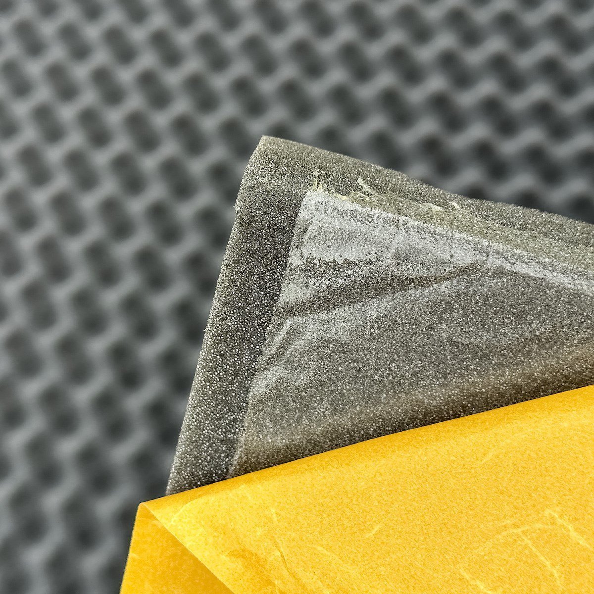 Sound Absorbing Acoustic Foam ABM WAVE Self-adhesive, 20mm, 1m2 ABM Insulation Sound Absorbing Acoustic Foam ABM WAVE Self-adhesive, 20mm, 1m2 Acoustic Absorbing Soundproofing Foam acoustic foam ABM Insulation