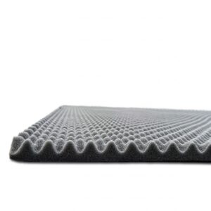 ABM WAVE Sound Absorbing Acoustic Foam, 20mm, 1m2 Acoustic Absorbing Soundproofing Foam acoustic foam ABM Insulation