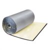 Soundproofing rubber foam with aluminum foil ABM - 6mm, 1m2 pianka kauczukowa,pianka wyciszająca,pianka wygłuszająca,pianka kauczukowa izolacyjna ABM-Insulation-PKA-2