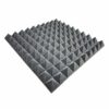 Acoustic foam ABM PYRAMIDS Self-adhesive, 50mm, 0.25m2 Acoustic Absorbing Soundproofing Foam acoustic foam ABM Insulation