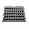 Acoustic foam ABM PYRAMIDS Self-adhesive, 50mm, 0.25m2 Acoustic Absorbing Soundproofing Foam acoustic foam ABM Insulation