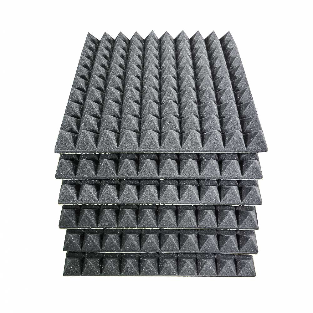 Acoustic foam ABM PYRAMIDS Self-adhesive, 50mm, 0.25m2 ABM Insulation Acoustic foam ABM PYRAMIDS Self-adhesive, 50mm, 0.25m2 Acoustic Absorbing Soundproofing Foam acoustic foam ABM Insulation
