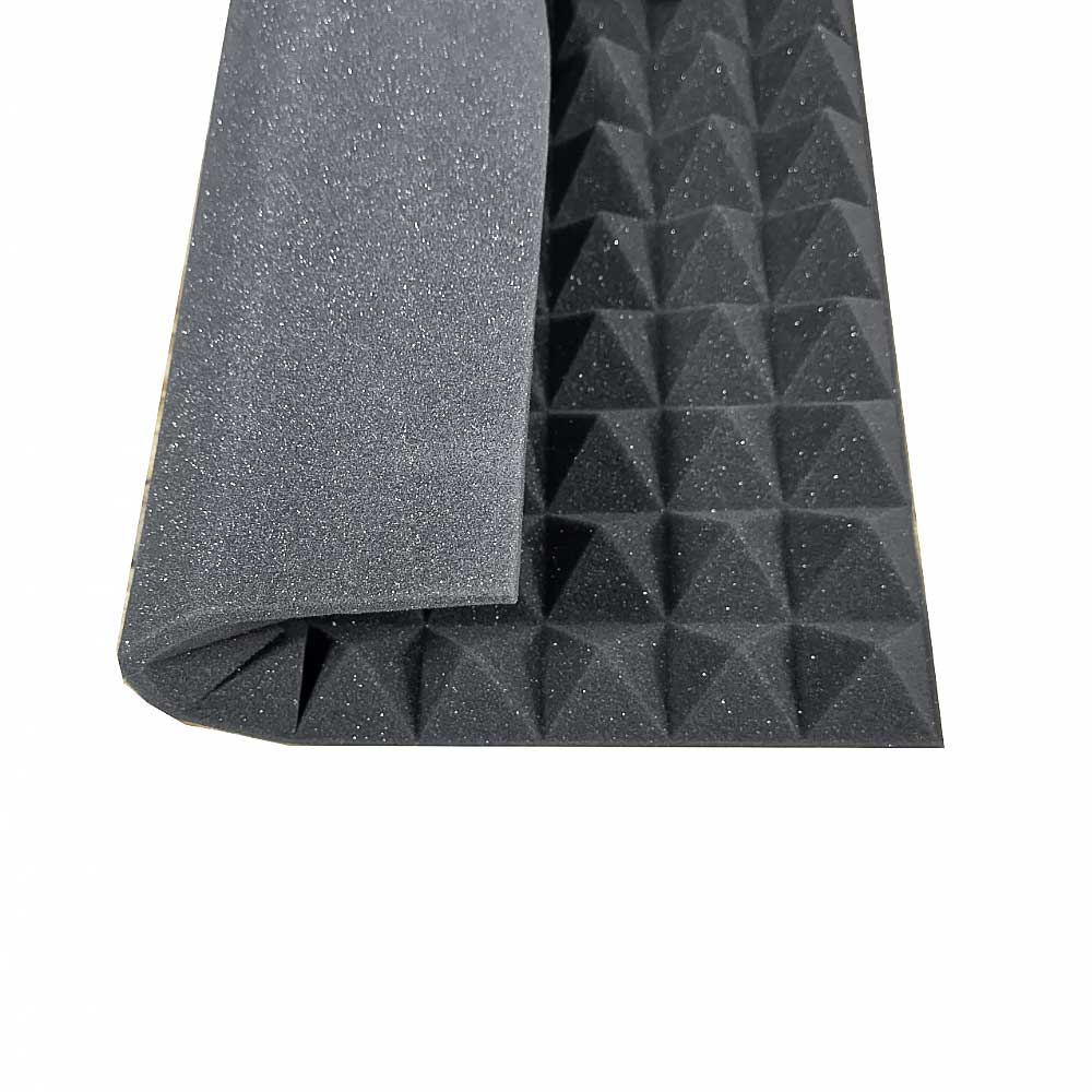 Acoustic foam ABM PYRAMIDS Self-adhesive, 50mm, 0.25m2 ABM Insulation Acoustic foam ABM PYRAMIDS Self-adhesive, 50mm, 0.25m2 Acoustic Absorbing Soundproofing Foam acoustic foam ABM Insulation