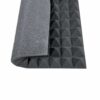 Acoustic foam ABM PYRAMIDS Self-adhesive, 50mm, 0.25m2 Acoustic Absorbing Soundproofing Foam acoustic foam ABM Insulation