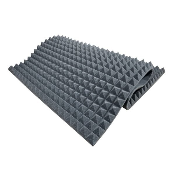 Acoustic soundproofing foam ABM PYRAMIDS 50mm, 1m2 Acoustic Absorbing Soundproofing Foam acoustic foam