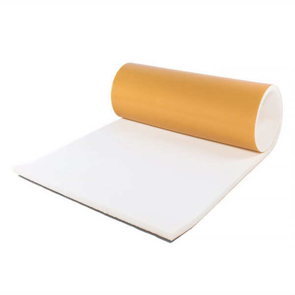 White Sound Absorbing Polyurethane Foam ABM Self-adhesive, 20mm, 1m2 Acoustic Absorbing Soundproofing Foam ABM Insulation