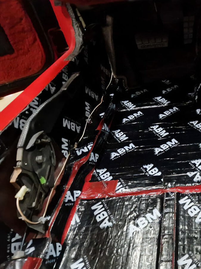 How to effectively soundproof a sports car using butyl mats and rubber foams? Advices ABM Insulation