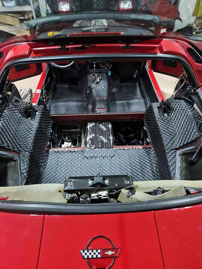 How to effectively soundproof a sports car using butyl mats and rubber foams? Advices ABM Insulation